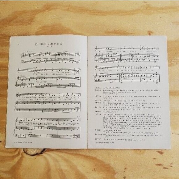 Christmas In Mexico Otis Carrington Sheet Music Vntg 1944 Good Neighbor Operetta - Picture 9 of 12